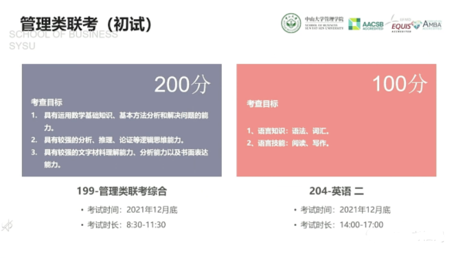 2022年中山大学管理学院MBA招生政策官宣 2022年中山大学管理学院MBA招生政策官宣