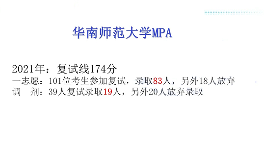 广东各高校2021年公共管理硕士(MPA)录取情况汇总! 广东各高校2021年公共管理硕士(MPA)录取情况汇总!