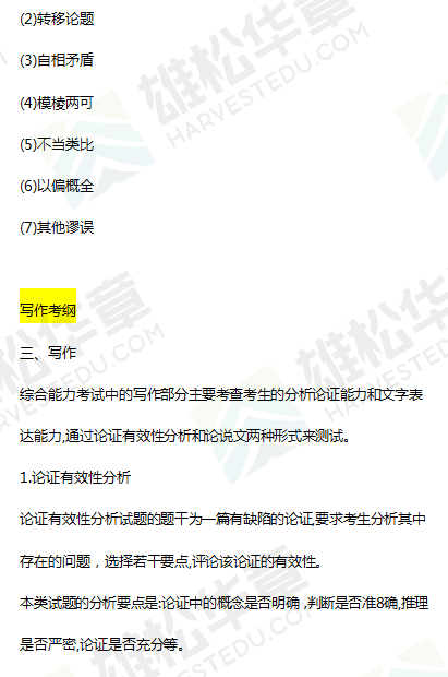 必看!2022考研全国联考管理类(MBA/MEM/MPA等)综合能力考试大纲! 必看!2022考研全国联考管理类(MBA/MEM/MPA等)综合能力考试大纲!