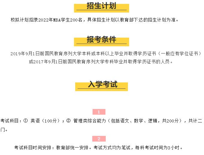 2022年南昌大学上海研究院（MBA双证）招生简章