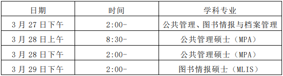 安徽大学2021年公共管理硕士MPA项目复试内容及复试时间 安徽大学2021年公共管理硕士MPA项目复试内容及复试时间